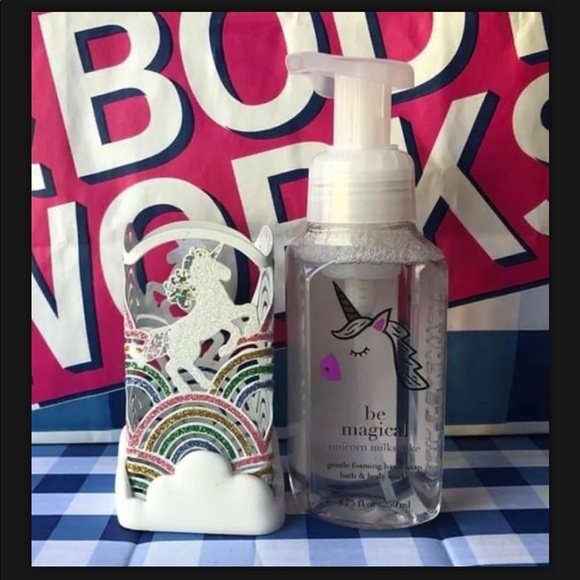 Bath & Body Works Bath Bath Body Works Unicorn Rainbow Soap Holder Poshmark